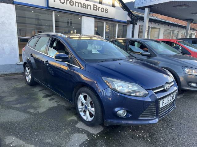 Ford Focus 1.6 125 Zetec 5dr Powershift Estate Petrol Blue