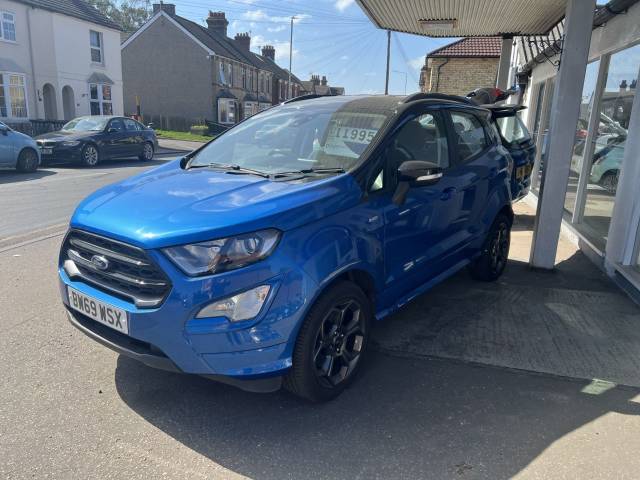 Ford Ecosport 1.0 EcoBoost 125 ST-Line 5dr Hatchback Petrol Blue