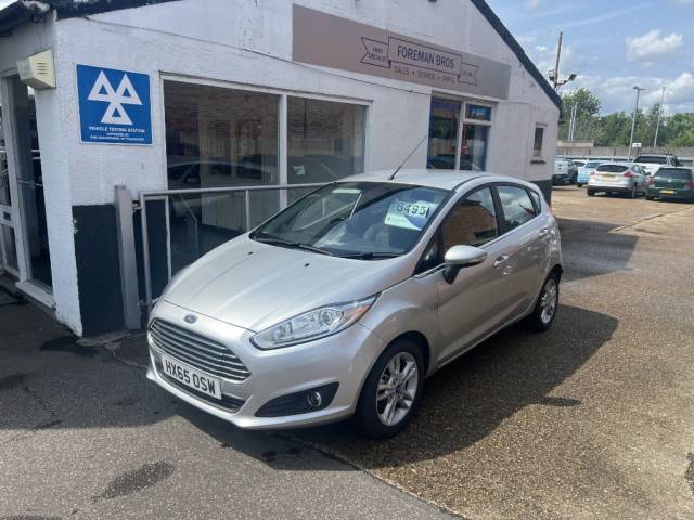 Ford Fiesta 1.0 EcoBoost Zetec 5dr Hatchback Petrol Silver